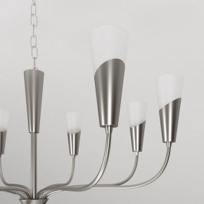 Подвесная люстра Eurosvet Rhyton 60167/8 никель в Кунгуре - kungur.ok-mebel.com | фото 8