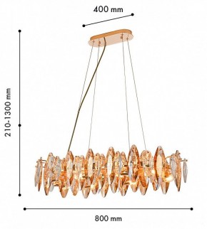 Подвесная люстра Favourite Glans 4719-8PC в Кунгуре - kungur.ok-mebel.com | фото 4