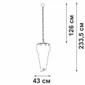 Подвесная люстра Vitaluce V5311 V5311-0/13 в Кунгуре - kungur.ok-mebel.com | фото 2