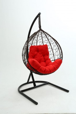 Подвесное кресло Бароло (коричневый/красный) в Кунгуре - kungur.ok-mebel.com | фото