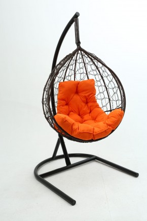 Подвесное кресло Бароло (коричневый/оранжевый) в Кунгуре - kungur.ok-mebel.com | фото