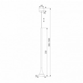 Подвесной светильник Elektrostandard Hall a068818 в Кунгуре - kungur.ok-mebel.com | фото 3