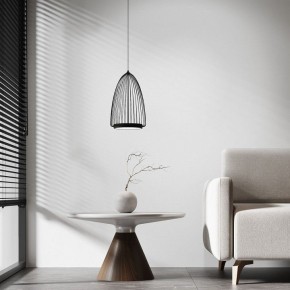 Подвесной светильник Eurosvet Comodita 40009/1 LED черный в Кунгуре - kungur.ok-mebel.com | фото 4