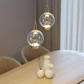 Подвесной светильник Eurosvet Frasco 50267/1 LED латунь в Кунгуре - kungur.ok-mebel.com | фото 4