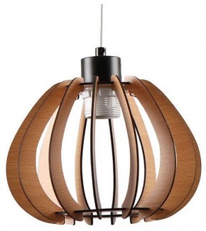 Подвесной светильник Imex MD.9012 MD.9012-1-P-BK+WOOD в Кунгуре - kungur.ok-mebel.com | фото