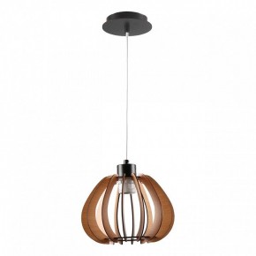 Подвесной светильник Imex MD.9012 MD.9012-1-P-BK+WOOD в Кунгуре - kungur.ok-mebel.com | фото 2