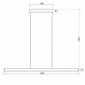 Подвесной светильник Mantra Lineal 9034 в Кунгуре - kungur.ok-mebel.com | фото 3