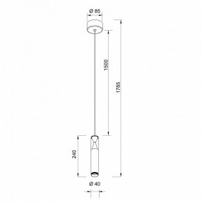 Подвесной светильник Mantra Spark 8968 в Кунгуре - kungur.ok-mebel.com | фото 4