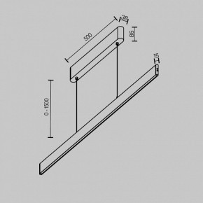 Подвесной светильник Maytoni Ephoria P109PL-36W2.7-6K-BS в Кунгуре - kungur.ok-mebel.com | фото 2