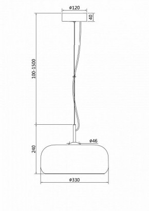 Подвесной светильник Maytoni Madmen MOD127PL-L6SG в Кунгуре - kungur.ok-mebel.com | фото 3