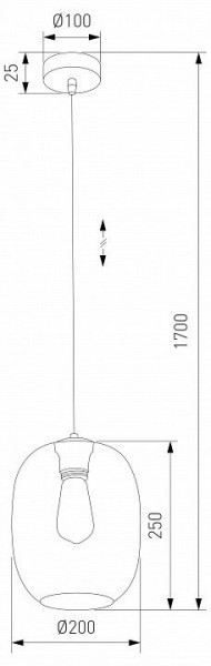 Подвесной светильник TK Lighting Elio 5971 Elio в Кунгуре - kungur.ok-mebel.com | фото 4