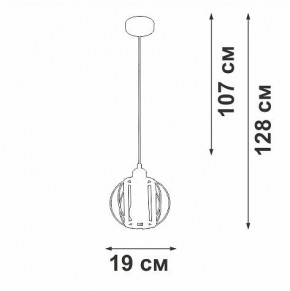 Подвесной светильник Vitaluce V2852 V2852-1/1S в Кунгуре - kungur.ok-mebel.com | фото 6