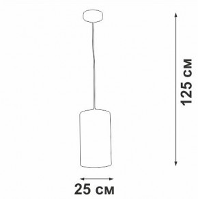 Подвесной светильник Vitaluce V2895 V2895-0/1S в Кунгуре - kungur.ok-mebel.com | фото 6