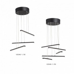Подвесной светильник Vitaluce V3046 V3046-1/5S в Кунгуре - kungur.ok-mebel.com | фото 3