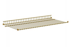 Полка сотовая L695 (золото) в Кунгуре - kungur.ok-mebel.com | фото