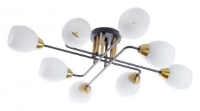 Потолочная люстра Arte Lamp Andrea A8141PL-8BK в Кунгуре - kungur.ok-mebel.com | фото