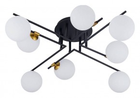 Потолочная люстра Arte Lamp Gemini A2243PL-8BK в Кунгуре - kungur.ok-mebel.com | фото