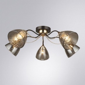 Потолочная люстра Arte Lamp Lily A4366PL-5BK в Кунгуре - kungur.ok-mebel.com | фото 2