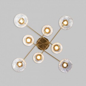 Потолочная люстра Eurosvet Ripple 50389 LED латунь в Кунгуре - kungur.ok-mebel.com | фото 3