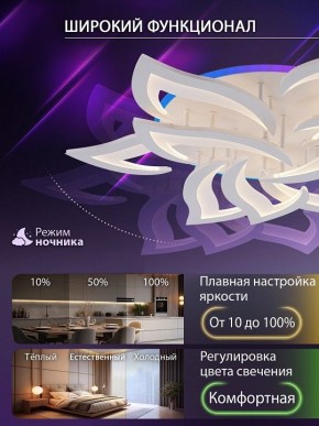 Потолочная люстра Natali Kovaltseva OLIMP LED LAMPS 81435 в Кунгуре - kungur.ok-mebel.com | фото 6