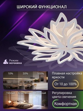 Потолочная люстра Natali Kovaltseva RIF LED LAMPS 81118/6C в Кунгуре - kungur.ok-mebel.com | фото 6