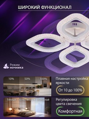 Потолочная люстра Natali Kovaltseva SM LED LAMPS 81455 в Кунгуре - kungur.ok-mebel.com | фото 6