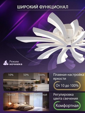 Потолочная люстра Natali Kovaltseva VIO LED LAMPS 81454 в Кунгуре - kungur.ok-mebel.com | фото 6