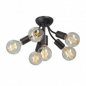 Потолочная люстра Vitaluce V3927 V3927-1/6PL в Кунгуре - kungur.ok-mebel.com | фото 3