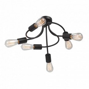 Потолочная люстра Vitaluce V3928 V3928-1/6PL в Кунгуре - kungur.ok-mebel.com | фото 3