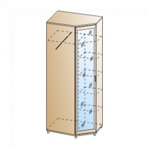 Прихожая Мелисса композиция 10 (Ясень Асахи) в Кунгуре - kungur.ok-mebel.com | фото 6