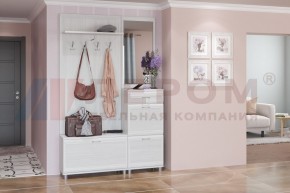 Прихожая Мелисса композиция 8 (Снежный Ясень) в Кунгуре - kungur.ok-mebel.com | фото