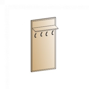 Прихожая Мелисса композиция 8 (Ясень Асахи) в Кунгуре - kungur.ok-mebel.com | фото 2