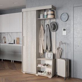 Прихожая Зара ПР-01 (ясень белый) в Кунгуре - kungur.ok-mebel.com | фото 4