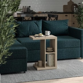Приставной стол Энкель Т, тамбурат, цвет дуб беленый в Кунгуре - kungur.ok-mebel.com | фото 4