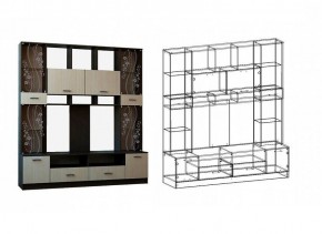 САБИНА ГОСТИНАЯ НАБОР №ВД-1 (венге/дуб белфорт) в Кунгуре - kungur.ok-mebel.com | фото 4