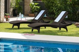 Шезлонг Пацифик (Pacific) виски-коричневый в Кунгуре - kungur.ok-mebel.com | фото 3