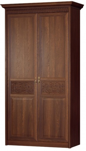 Шкаф 2-х дверный с полками ДСП №181 "Лючия" Дуб оксфорд в Кунгуре - kungur.ok-mebel.com | фото