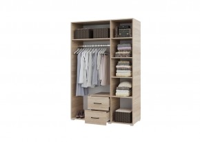 Шкаф 3-х створчатый с ящиками VICTOR (Сонома) в Кунгуре - kungur.ok-mebel.com | фото 2