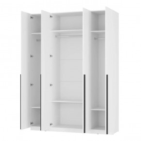 Шкаф 4-х створчатый Айрон ШК-13 (белый) в Кунгуре - kungur.ok-mebel.com | фото 2