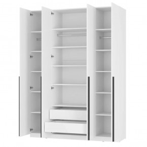 Шкаф 4-х створчатый Айрон ШК-13 (белый) в Кунгуре - kungur.ok-mebel.com | фото 9