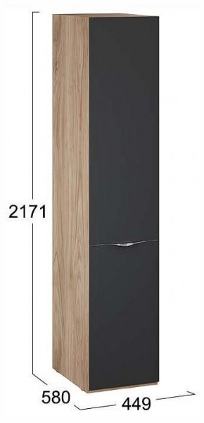Шкаф для белья Глосс СМ-319.07.001 в Кунгуре - kungur.ok-mebel.com | фото 4