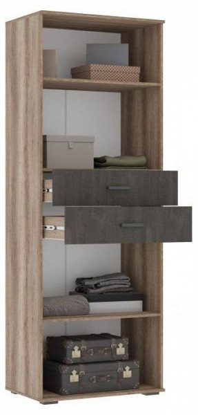 Шкаф для белья Паркинс в Кунгуре - kungur.ok-mebel.com | фото 2