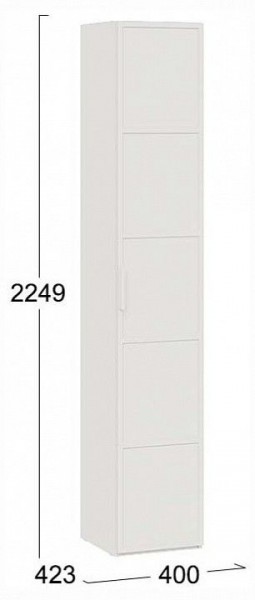 Шкаф для белья Стелла Исп.2 в Кунгуре - kungur.ok-mebel.com | фото 4