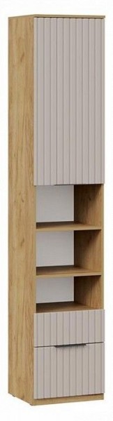 Шкаф комбинированный Хилтон Исп. 2 в Кунгуре - kungur.ok-mebel.com | фото 2
