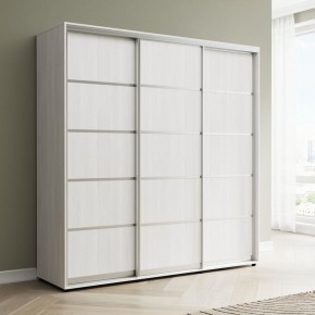 Шкаф-купе Акцент-Квадро Д 2400-600 в Кунгуре - kungur.ok-mebel.com | фото 3