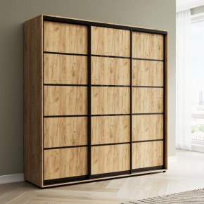 Шкаф-купе Акцент-Квадро Д 2400-600 в Кунгуре - kungur.ok-mebel.com | фото 4