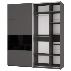 Шкаф-купе Харви ШКК-10 (графит) в Кунгуре - kungur.ok-mebel.com | фото 3