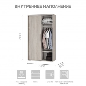 Шкаф-купе ШКК-11 (ясень белый) в Кунгуре - kungur.ok-mebel.com | фото 6