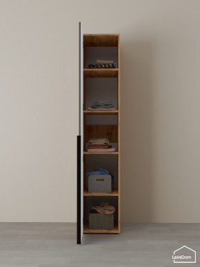 Шкаф Linnea MHR-1-2 2050х400х510 (ДВ-М 11.1.25) в Кунгуре - kungur.ok-mebel.com | фото 4