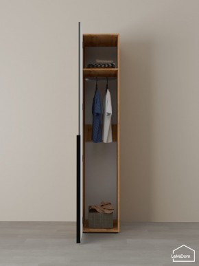 Шкаф Linnea MHR-1 2050х400х510 (ДВ-М 11.1.25) в Кунгуре - kungur.ok-mebel.com | фото 4